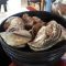 Shell House Seafood Restaurant bucket of oysters