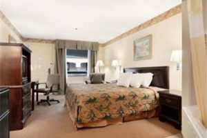 Days Inn and Suites Savannah bedroom