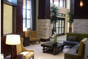 Embassy Suites Savannah Airport lobby