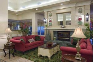 Hilton Garden Inn Savannah Airport lobby